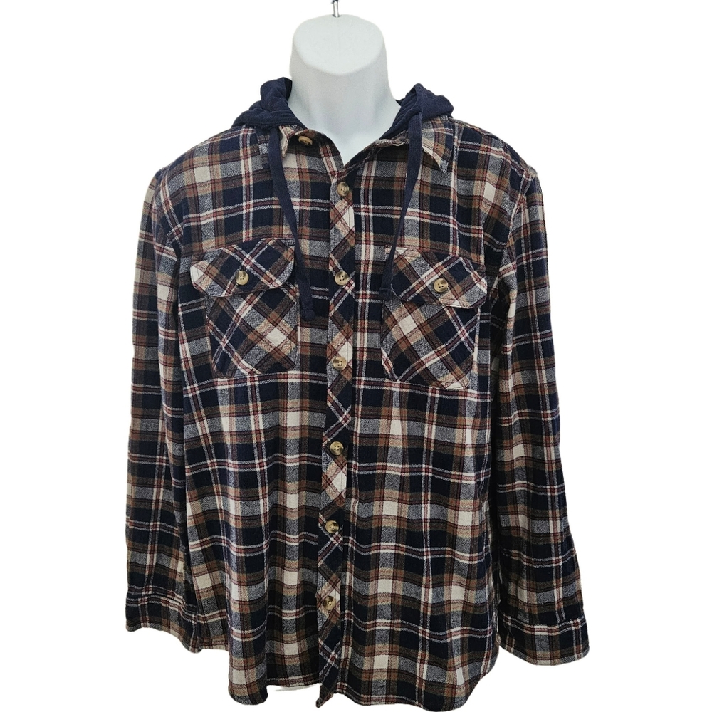 Berkley Jensen Mens Hoodie Shirt Size: Large